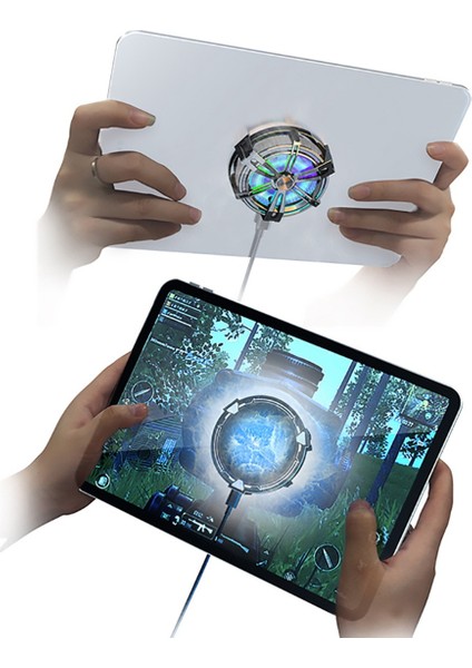 iPad Pro/ipad Air/ipad Mini/ipad Soğutucular Için Tablet Radyatör Dizüstü Bilgisayar Için Buzdolabı Soğutma Radyatörü Soğutma Fanı (Yurt Dışından)