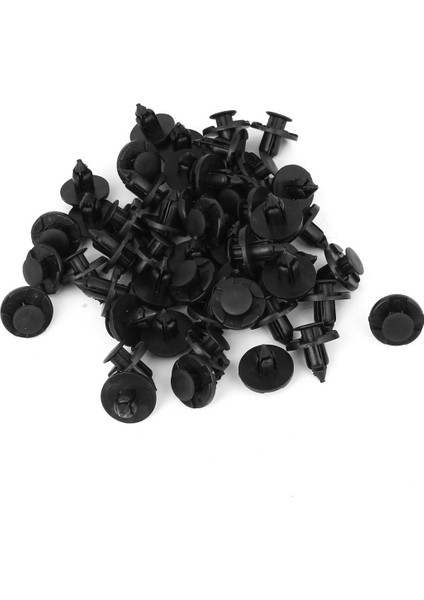 Nissan Için 50 x Araba Kapı Çamurluk 8mm Delik Itme Plastik Perçin Bağlantı Elemanı (Yurt Dışından)