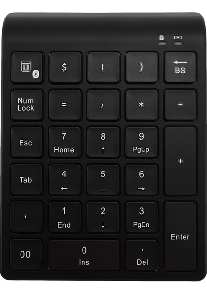 Pc Muhasebe Görevleri Için 27 Tuşlu Bluetooth Kablosuz Sayısal Tuş Takımı (Yurt Dışından)