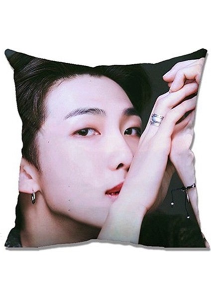 Bts Yastık Örtüleri 18X18 Kanepe Dekoru Için 4 Ev Dekorasyonu Seti (Yurt Dışından)