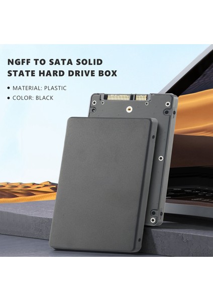 M.2 Ngff (Sata) Ssd'den 2,5 Inç Sata Adaptör Kartına 8mm Kalınlık Muhafazası (Yurt Dışından)