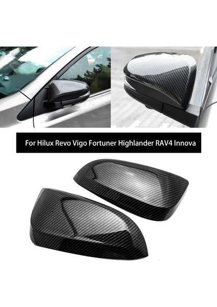 Toyota Hilux Revo Vigo Için Karbon Fiber Yan Dikiz Aynası Kapağı (Yurt Dışından) fiyatları