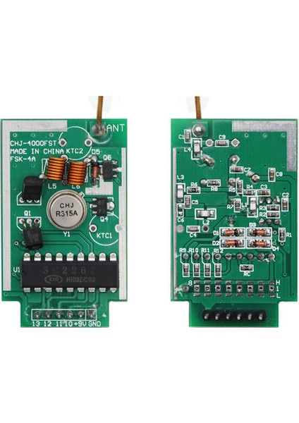 4km Kablosuz Uzaktan Kumanda Verici Modülü Kiti Dc 9 V Rf 433 Mhz Arduino Arm Wl Mcu Ahududu Fırlatma Mesafesi (Yurt Dışından)