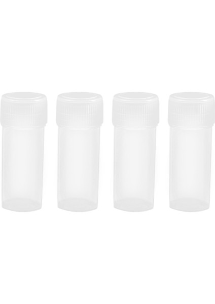 200 Adet 5 ml Plastik Numune Şişeleri Içme Mini Şeffaf Saklama Kutusu Flakon Saklama Kabı (Yurt Dışından)