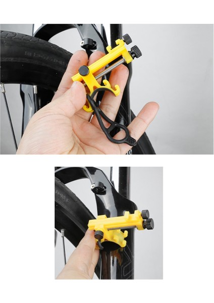 Mini Bisiklet Tekerleği Truing Standı Bisiklet Jantları Ayar Araçları Bisiklet Tekerleği Tamir Araçları Bisiklet Aksesuarları Sarı (Yurt Dışından)