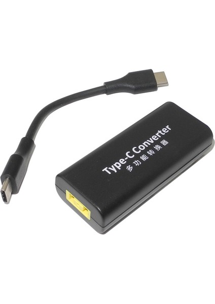 Lenovo Dizüstü Bilgisayar Için USB Tip C Jak Dönüştürücüye Dc Güç Adaptörü (Yurt Dışından)