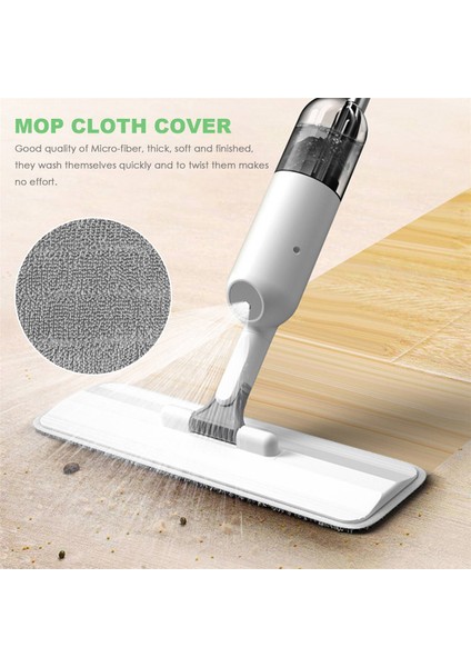 Vorfreude Sprey Mop ve Tüm Sprey Moplar ve Yıkanabilir Moplar Için 4 Adet Temizleme Mopu (Yurt Dışından)