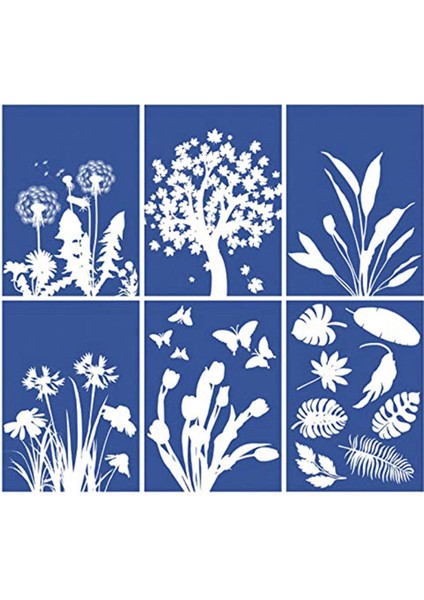 60 Sayfa Cyanotype Kağıt A5 Güneş Baskı Sanat Seti Yüksek Hassas Güneş Kağıdı Doğa Güneş Baskı Seti Çizim Kuşe Kağıt (Yurt Dışından) indirimleri