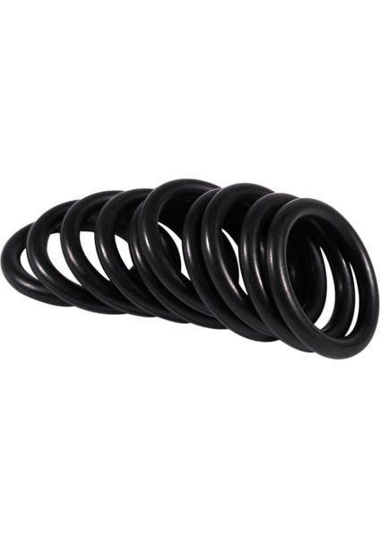 10 Adet Mekanik Kauçuk O Ring Yağ Keçesi Contaları 15 mm x 9 mm x 3 mm (Yurt Dışından)