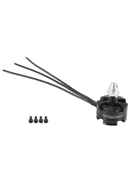 Cw MT2204 2204 2300KV Fırçasız Motor Quadcopter 250 QAV250 Mini 210 250MM Dört Eksenli Uçak Fpv, Siyah + Gümüş (Yurt Dışından)