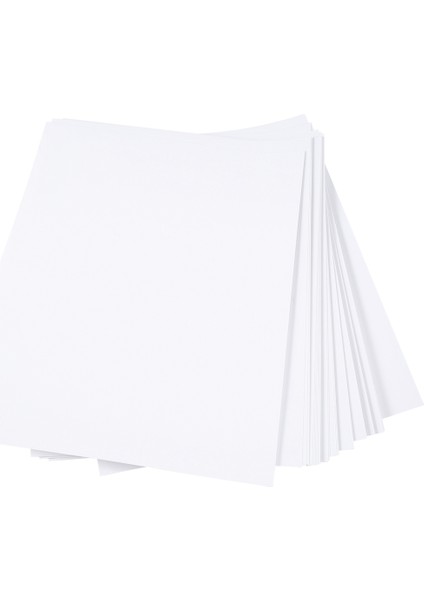 Premium Yazdırılabilir Su Geçirmez Vinil Etiket Kağıdı Mürekkep Püskürtmeli ve Yazıcı Için 210X280MM 30 Sayfa Mat Beyaz Çıkartma Kağıdı (Yurt Dışından)