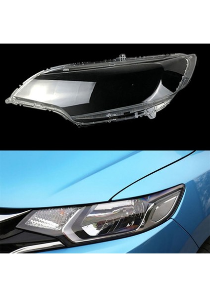 Araba Ön Far Camı Kapağı Far Lambası Yedek Kabuk Honda Fit/jazz 2014 2015 2016 2017 2018 Sol (Yurt Dışından)