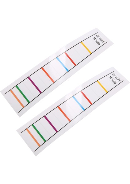 4/4 Keman Klavye Etiket Klavye Marker Keman Öğrenme Not Tablosu Bant 2 Adet (Yurt Dışından)