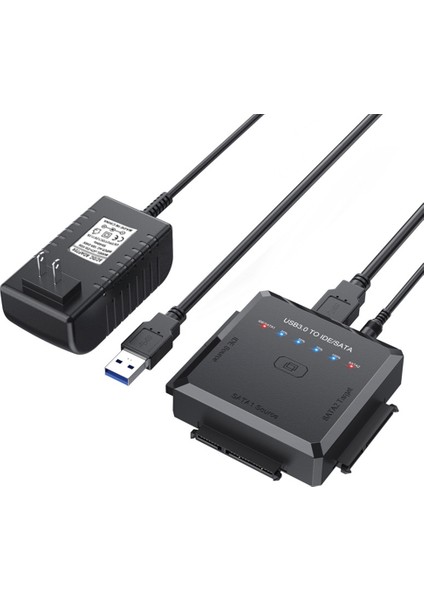 USB 3.0 - Sata Ide Adaptörü, 2.5, 3.5 Inç Sabit Diske Uygun, Ab Tak (Yurt Dışından)