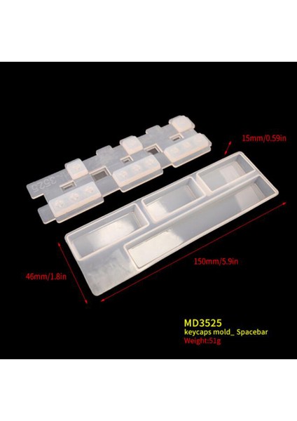 Dıy Silikon Klavye Tuşları Reçine Kalıp Mekanik Klavye Kristal Epoksi Kalıpları El Yapımı El Sanatları Yapma Araçları Kiraz Mx (Yurt Dışından) fırsatları