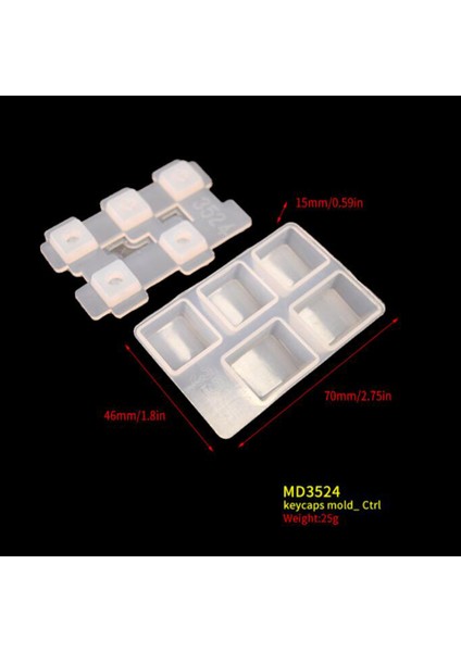 Dıy Silikon Klavye Tuşları Reçine Kalıp Mekanik Klavye Kristal Epoksi Kalıpları El Yapımı El Sanatları Yapma Araçları Kiraz Mx (Yurt Dışından) indirimleri