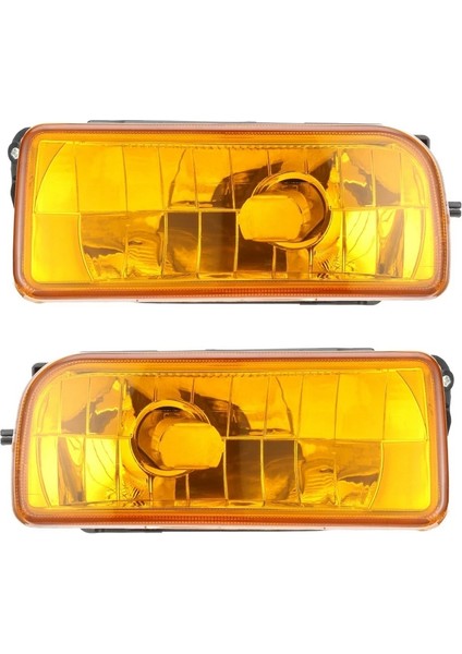 -Bmw M3 (E36) 3 Serisi 1992-1999 Için E36 Sis Farları Sis Lambaları Yedek Montaj 1 Çift (Sarı Lens) (Yurt Dışından)