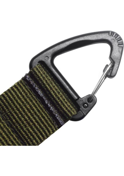 Açık Üçgen Toka Çok Fonksiyonlu Karabina Dokuma Toka Kemer Klipsi Asılı Anahtarlık (Yurt Dışından) fırsatları