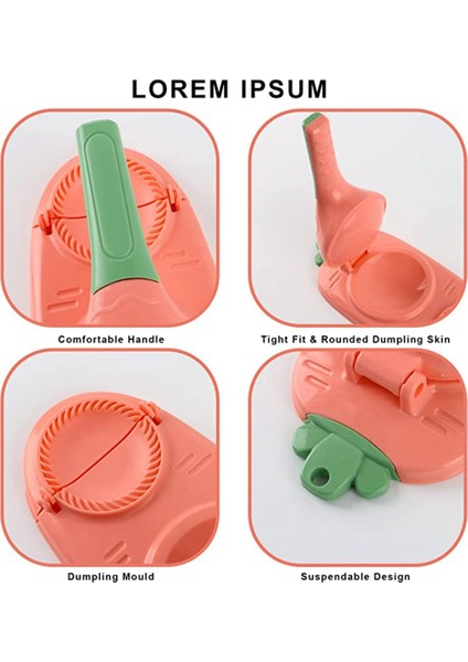 Dumpling Press Maker Kalıpları, Pres Kalıpları Seti Manuel Tortilla Presi, Köfte Empanadas Yapmak Için 10 Saniye 3 (Yurt Dışından)