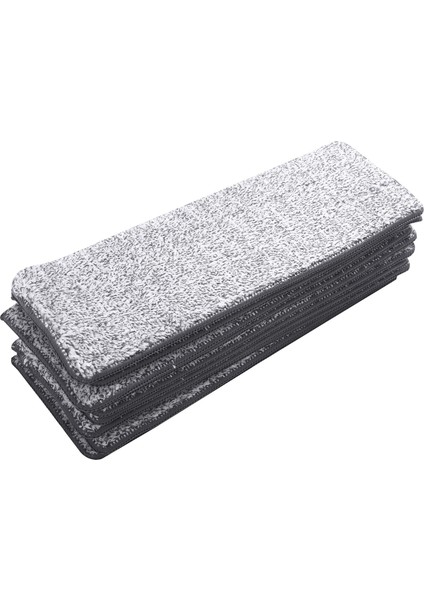10 Adet Mikrofiber Paspas Pedleri Ev Mutfak Zemin Temizleme Düz Paspas Bezi Ev Banyo Yedek Paspaslar Zemin Temizleme Araçları L (Yurt Dışından)
