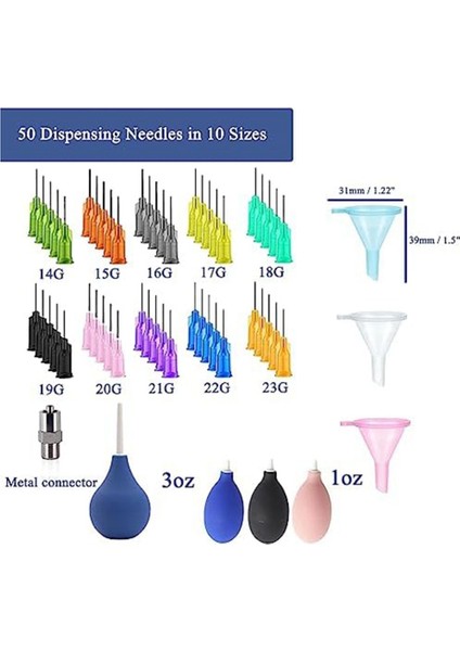 Iğne ve Doldurma Hunisi ile Kil Malzemeleri Için Kil Aletleri Için Seramik Hassas Uçlu Aplikatör Şişesi (Yurt Dışından) modelleri