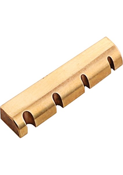 Pb Bas Gitar Parça Aksesuarları Için Önceden Oluklu 4 Dize Pirinç Gitar Somunu (Yurt Dışından)