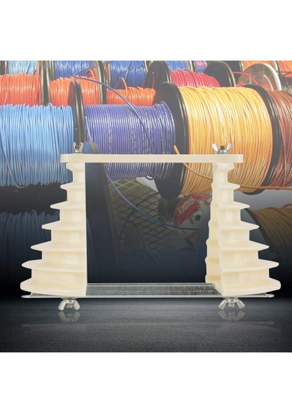 Bej 7 Katmanlı 6 Yuvalı Motor Tamir Aracı Pagoda Motor Sarma Kalıp Tek Fazlı Evrensel Mikro Motor Sarma Aracı (Yurt Dışından)