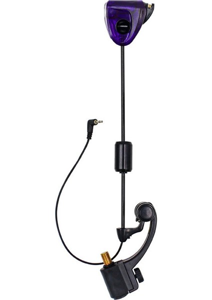 Balıkçılık Wiggler Balıkçılık Kanca Alarm Göstergesi Aydınlık Wiggler Sazan Balıkçılık Aksesuarları, Mor (Yurt Dışından)