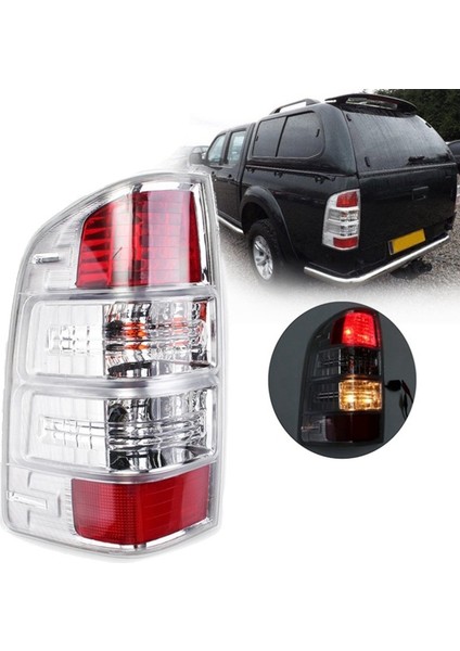 Araba Arka Kuyruk Işık Fren Lambası Ampul ile Ford Ranger Pickup Ute 2008 2009 2010 2011 Sol (Yurt Dışından)