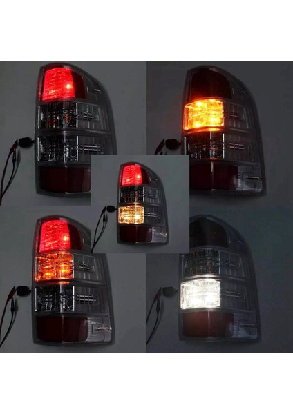 Araba Arka Kuyruk Işık Fren Lambası Ampul ile Ford Ranger Pickup Ute 2008 2009 2010 2011 Sol (Yurt Dışından)