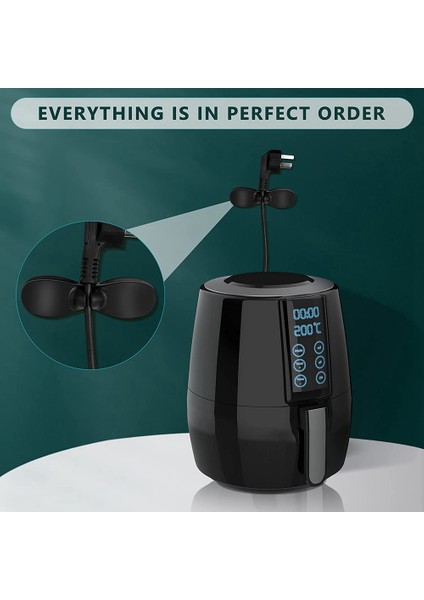 Elektrikli Ev Aletleri Için Tel Düzenleyici, 6'lı Paketler Için Tel Paketleme, Blender, Ekmek Kızartma Makinesi, Pirinç Pişirici Vb. Için Tel Raf (Yurt Dışından)