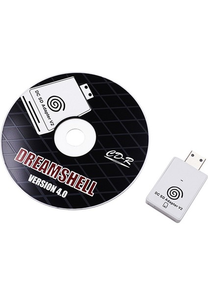 Sega Dreamcast En CD Met Dreamshell Boot Loader Için Dc Sd Tf Kart Adaptörü Okuyucu V2 Voor (Yurt Dışından)