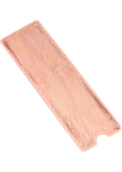 Adet M.2 SSD Isı Emici Nvme Ngff M.2 2280 Katı Hal Sabit Disk Saf Bakır Soğutucu Ince Soğutucu Radyatör 1.0mm (Yurt Dışından)