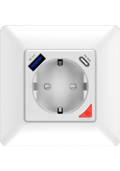 Wifi Tuya Akıllı Priz Hızlı Şarj Ab Tak (Yurt Dışından)