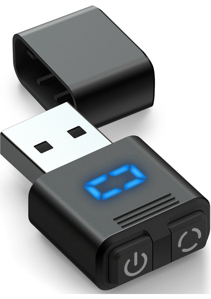 Adet USB Fare Jiggler Ayrı Modlu Saptanamayan Fare Taşıyıcı (Yurt Dışından)