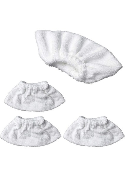 El Nozulu Için 4 Parça Mikrofiber Kapak Seti Karcher Easyfix Buharlı Temizleyici Sc1, Sc2, Sc3, Sc4, Sc5 (Yurt Dışından)