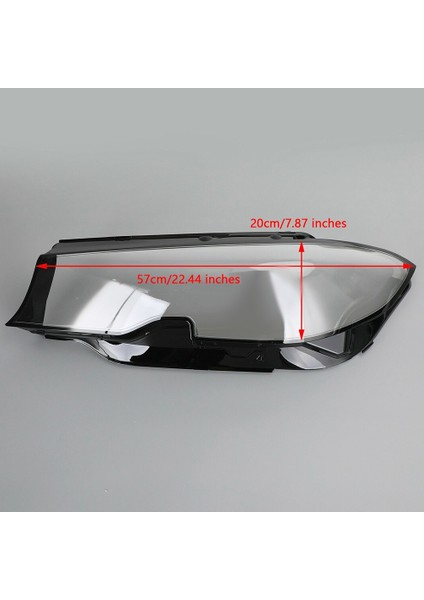 Rh Sağ Yan Araba Far Camı Kapağı Kafa Işık Lambası Gölge Kabuk Cam Kapak -Bmw G20 G21 3 Serisi 2019 2020 2021 (Yurt Dışından) fırsatları