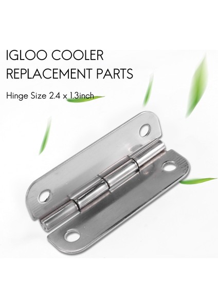 Buz Sandıkları Için 3 Paket Soğutucu Paslanmaz Çelik Menteşeler, Vidalı Soğutucu Paslanmaz Çelik Menteşeler Yedek Set (Yurt Dışından) modelleri