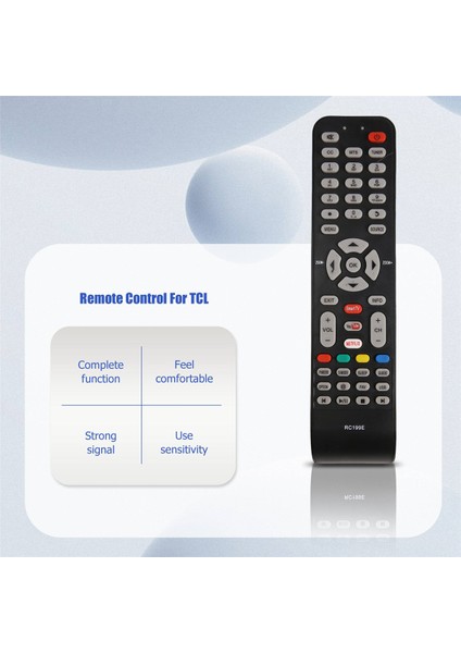 Tcl Hitachi Hkpro Ekt Hyundai Akıllı Tv Için Uzaktan Kumanda 06-519W49-C005X (Yurt Dışından)