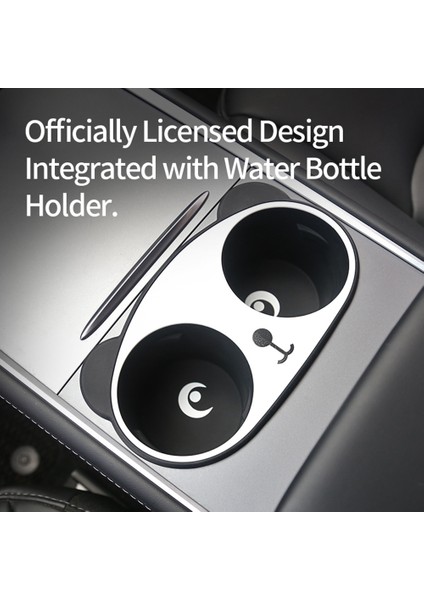 Tesla Model Y Model 3 2017-2023 Merkezi Konsol Bardak Tutucu Ekleme, Yuva Kayma Sınırlayıcı Sabitleyici Su Bardağı Klipsi-Panda (Yurt Dışından) fırsatları