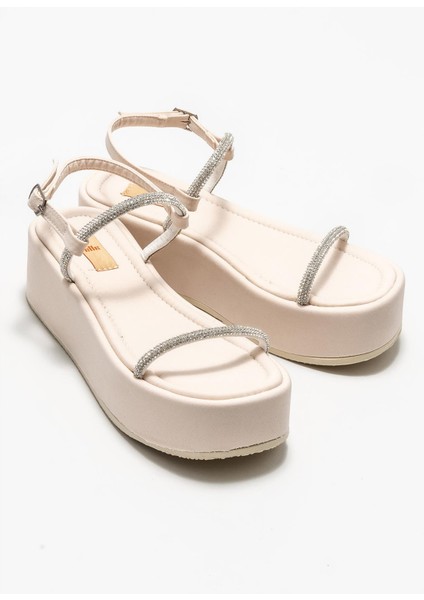 Bej Kadın Topuklu Sandalet fiyatları