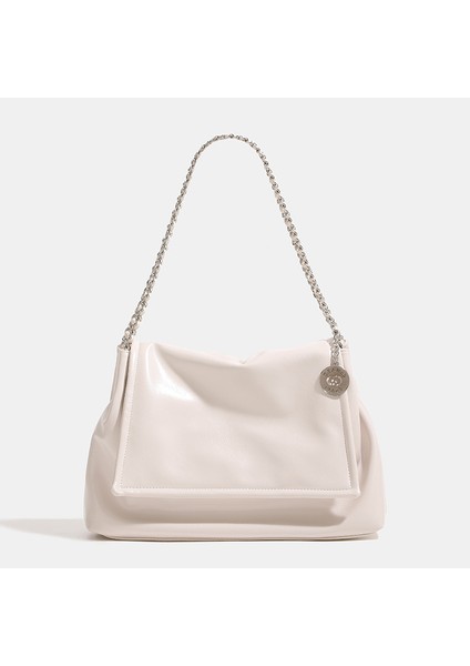 Niş Koltukaltı Çantası Kadın Moda Zincir Çanta Çok Yönlü Büyük Kapasiteli Omuz Crossbody Çanta (Yurt Dışından)