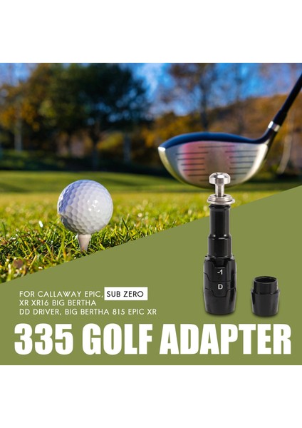 Callaway 815/GBB Epic/xr/v Seri Sürücü Için .335 Golf Golf Kulübü Adaptörü (Yurt Dışından) fırsatları