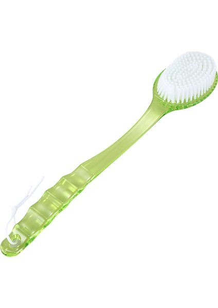 Uzun Saplı Plastik Vücut Banyo Duş Sırt Fırçası Masaj Aleti - -Yeşil (Yurt Dışından)