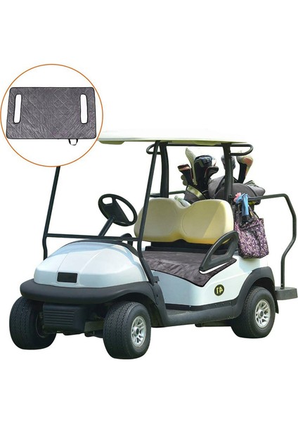 Golf Arabası Koltuk Kılıfları, Ağır Hizmet Tipi Oxford Kumaş Golf Arabası Koltuk Battaniyesi 2 Kişilik Koltuklar Için Kapakları Club Car (Yurt Dışından) fırsatları