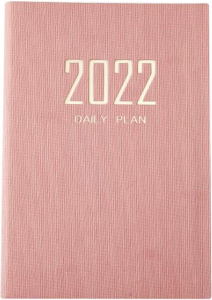 A5 Günlük Defter Pu Kapaklı Defterler Okul Ofis Supplie, Pembe (Yurt Dışından)