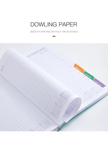 A5 Günlük Defter Pu Kapaklı Defterler Okul Ofis Supplie, Pembe (Yurt Dışından)