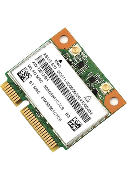 Ssea Yeni Azurewave AW-NB097H AW-NB100H AW-NB126H AR3012 AR5B225 Yarım Mini Pcı-E Wifi Bt4.0 Wlan Kablosuz Kart (Yurt Dışından)