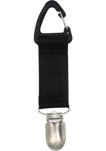 Yetişkinler Için Çanta Çanta Sırt Çantası Bagaj Üzerinde Asılı Seyahat Için Şapka Klipsi Açık Seyahat Plaj Aksesuarları (Gümüş Gri) (Yurt Dışından)