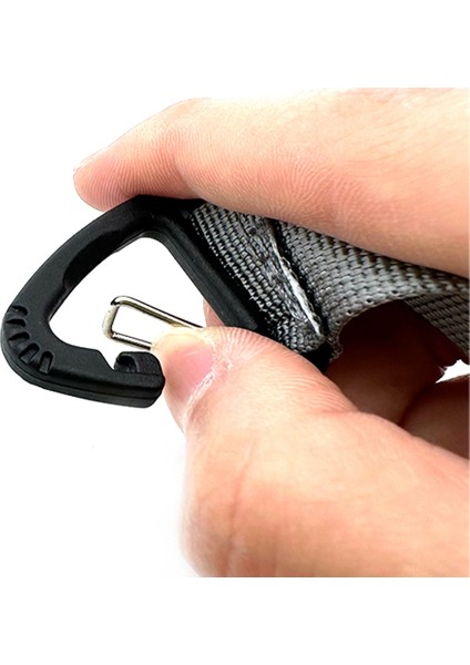 Yetişkinler Için Çanta Çanta Sırt Çantası Bagaj Üzerinde Asılı Seyahat Için Şapka Klipsi Açık Seyahat Plaj Aksesuarları (Gümüş Gri) (Yurt Dışından) fırsatları